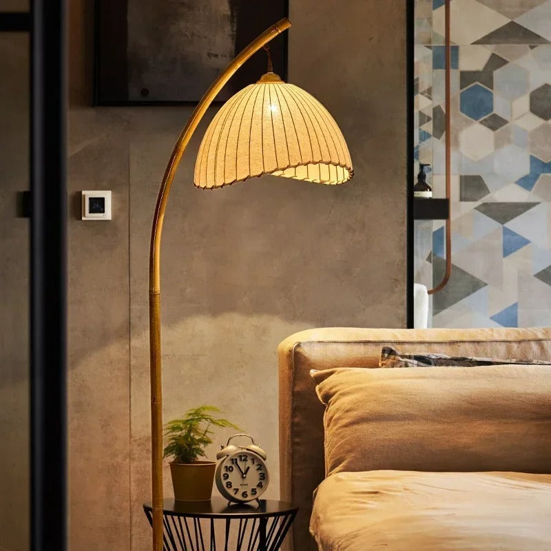 Stylish Nordic Lamp with Fabric Lampshade